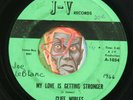 HEAR Cliff Nobles 45 My Love Is Getting Stronger/Too Fond J-V northern soul R&B