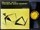 MILES DAVIS Relaxin' LP PRESTIGE PRLP 7129 US 1958 NJ RVG DG MONO John Coltrane