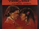 LUIS MIGUEL: Fiebre De Amor LP (punch hole/ light crease, library toc, stamp oc