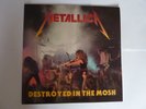 METALLICA DESTROYED IN THE MOSH LIVE NEW YORK 04 BLACK VINYL LP NEW UNPLAYED