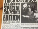 Jethro Tull Thick As A Brick 40th Anniversary Special Edition, Brand New, Sealed