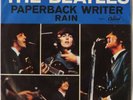 BEATLES Paperback Writer CAPITOL 45 w/ West Coast LA Thumb Tab Picture Sleeve PS