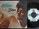MICHAEL JACKSON 1972 SINGLE MADE IN PORTUGAL 45 PS 7 *BEN*