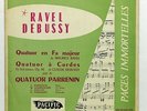 PARRENIN QUARTET - RAVEL & DEBUSSY string quartet PACIFIC LP EX++