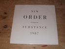 NEW ORDER SUBSTANCE ORIGINAL UK 1987 EMBOSSED 2LP + INNERS FACT 200 1st Pressing