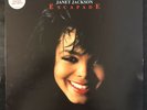 RARE JANET JACKSON ESCAPADE LP LIMITED EDITION UK IMPORT W/SIGNED ART PRINT 1990
