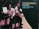 Itzhak Perlman & Vladimir Ashkenazy. Signed autographed BOTH. NM/NM Prokofieff