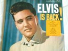 Elvis Presley Elvis Is Back  LP sticker, 1st Hollywood Press Long Play EXCELLENT
