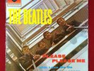 BEATLES: PLEASE PLEASE ME Parlophone PCS3042 Stereo Circa 1985 Blue Box Edition