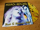 HANOI ROCKS - back to helsinki 85  -  7'- yelow splater  vinyl
