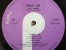 Deep Purple LP Machine head UK Purple EMI 1st press A-1U B-1U & Insert NICE COPY