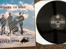 BATTLE ZONE NOWHERE TO HIDE VINYL LP 1991 REBELLES EUROPEENS OI SKINHEAD PUNK EX