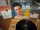 ELVIS PRESLEY Vinyl Lp ELVIS IS BACK W/Stkr & Inner RCA 1960 Living Stereo 3S/2S