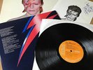 DAVID BOWIE ALADDIN SANE UK 1ST PRESS LP 1973 w INNER & FAN CLUB INSERT NM RCA