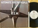 R.E.M. AUTOMATIC FOR THE PEOPLE  LP UK 1992 Warners Bros. N MINT w INNER