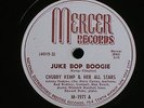Chubby Kemp-Duke Ellington/Juke Bop Boogie-Me & My Wig/Mercer Records M-1971/N-