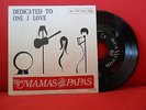 1967 THE MAMAS & PAPAS Dedicated To The One I Love 45 EP PORTUGAL UNIQUE SLEEVE