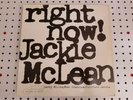 1966 NYC Blue Note 4215 mono JACKIE McLEAN RIGHT NOW  Clifford Jarvis VAN GELDER