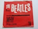 THE BEATLES ORIGINA 1964  USA  45   WHY  -   CRY FOR A SHADOW  &  PIC  SLEEVE EX