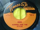 Scarce Doo Wop 45 : Donnie And The Styles   Chapel Of Love   Marie  Times Sq 106