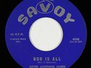 R&B Soul Gospel 45 - Sister Josephine James - God Is All - Savoy - mp3