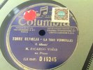 78 RPM RICARDO VINES Torre Bermeja ALBENIZ- Soirée...DEBUSSY - COLUMBIA D 15245