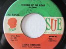 JACKIE BRENSTEN-TROUBLE UP THE ROAD ON SUE NORTHERN 45-HEAR