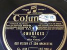 78 RPM GUS VISEUR - Ombrages - Ma voiture contre une Jeep - COLUMBIA DF 3014