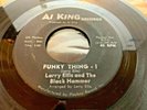 LARRY ELLIS & BLACK HAMMER - Funky Thing - AL KING MONSTER Funk 45 VG+