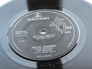 THE BEATLES ORIGINAL 1967 UK 45 HELLO GOODBYE   MADE IN FRANCE    EXCELLENT