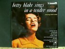BETTY BLAKE  Sings In A Tender Mood  LP   Zoot Sims  Spanish Reissue  NEAR-MINT