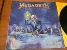 Megadeth “Rust In Peace” Original U.K. 1990 vinyl Lp + inner