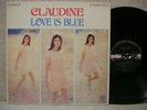 Claudine Longet Love is Blue 1989 LP Picture & Lyric W/Insert NM Promo