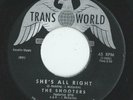 OTIS REDDING  -  She's All Right  -  TRANS WORLD  -  7