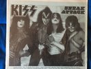 KISS SNEAK ATTACK  2 Lp 33 Rare Unofficial Release Bootleg