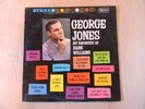 AUTOGRAPHED GEORGE JONES MY FAVS. OF HANK WILLIAMS -33 1/3 LP-PHONO RECORD ALBUM