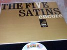 Encore Vol. 2 THE FIVE SATINS NMint* EMBER Orig* MONO Doo Wop SOUL Group Harmony
