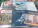 FIVE MILITARY BAND ALBUMS - SCOTS GUARDS, ROYAL MARINES + THE LIGHT INFANTRY ETC