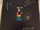 2XLP COLDPLAY X&Y SIGNED VINYL SET CHRIS MARTIN   LP RECORD SET
