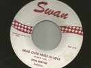 ROCKABILLY - DON WAYNE - HEAD OVER HEELS IN LOVE - HEAR - 1958 SWAN
