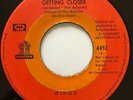 PAUL MCCARTNEY / WINGS • Getting Closer • RARE 45 • GUATEMALA PRESS • BEATLES
