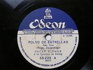 OSCAR ALEMAN Odeon 55225 JAZZ 78 POLVO DE ESTRELLAS / DE HUMOR EX