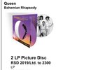 QUEEN - Bohemian Rhapsody Picture Disc - RSD Day 2019