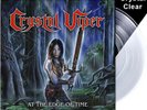 CRYSTAL VIPER - AT THE EDGE OF TIME - Crystal-Clear-Vinyl-10