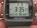Seiko Sbpg001 Solar Powered, Radio Controlled Watch. New Battery, Good Condition