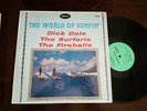 Dick Dale Surfaris Fireballs The World of Surfin' OG vinyl LP: EX jacket: EX