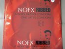 NOFX RIBBED A Nofx brand Condom 1991 Clear Vinyl Hot Topic New Sealed Rock Punk