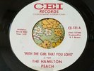 Rare Ohio Garage Punk 45 The Hamilton Peach With the Girl / One Way Ticket HEAR