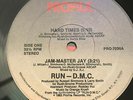 Run-DMC Jam Master Jay Vinyl Record Original 1983 Hard Times 12