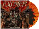 EXUMER - Hostile Defiance - 1 LP Ltd.Num. ORANGE BLACK RED SPLATTER Vinyl - NEW